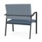 Lesro Newport Bariatric Chair Metal Frame, Charcoal, RS Rain Song Back, MD Titan Seat NP1401 - alternate 2